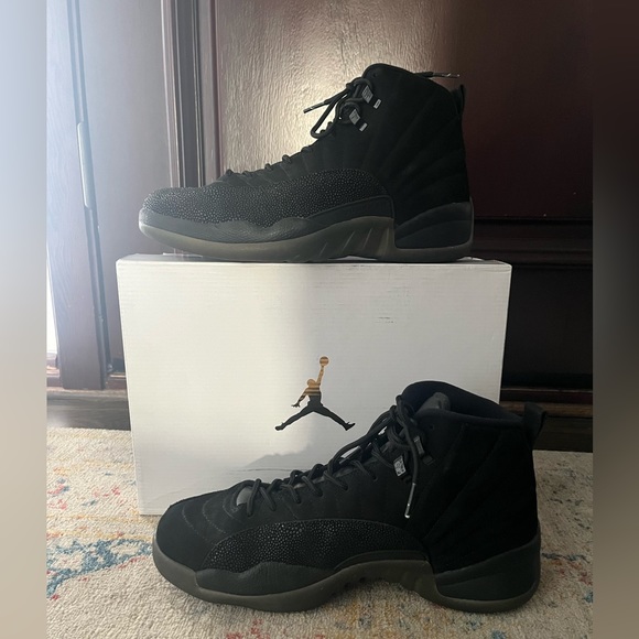Jordan 12 Retro OVO Black - Picture 5 of 17